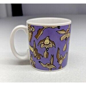 Applause 1994 Wile E Coyote Mug Warner Bros Looney Tunes Coffee Cup Vintage